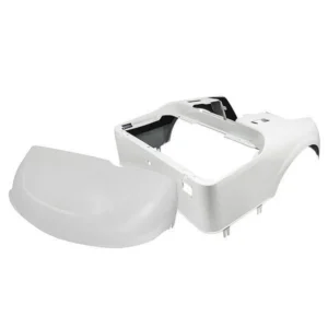 16-Up RXV Br White Body & Cowl w/o Light Cut Outs