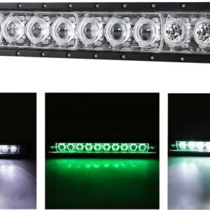 21" Auxbeam Single Row Combo LED Golf Cart Light Bar kit