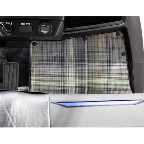 Chilewich Premium Gray Plaid Floor Mat Club Car