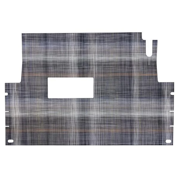 Chilewich Premium Gray Plaid Floor Mat Club Car