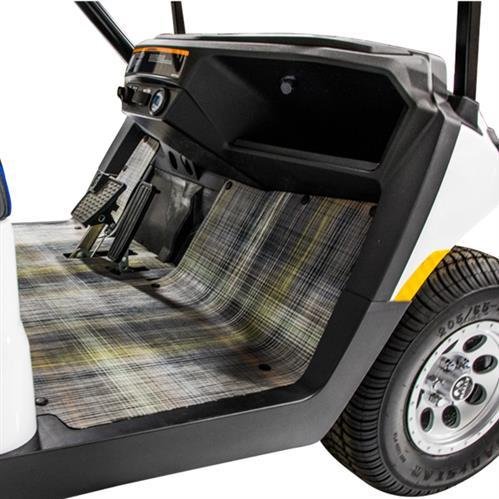 chilewich premium gray plaid floor mat ezgo txt Chilewich Premium Gray Plaid Floor Mat EZGO TXT