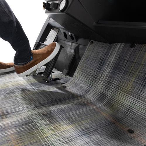 chilewich premium gray plaid floor mat ezgo txt Chilewich Premium Gray Plaid Floor Mat EZGO TXT
