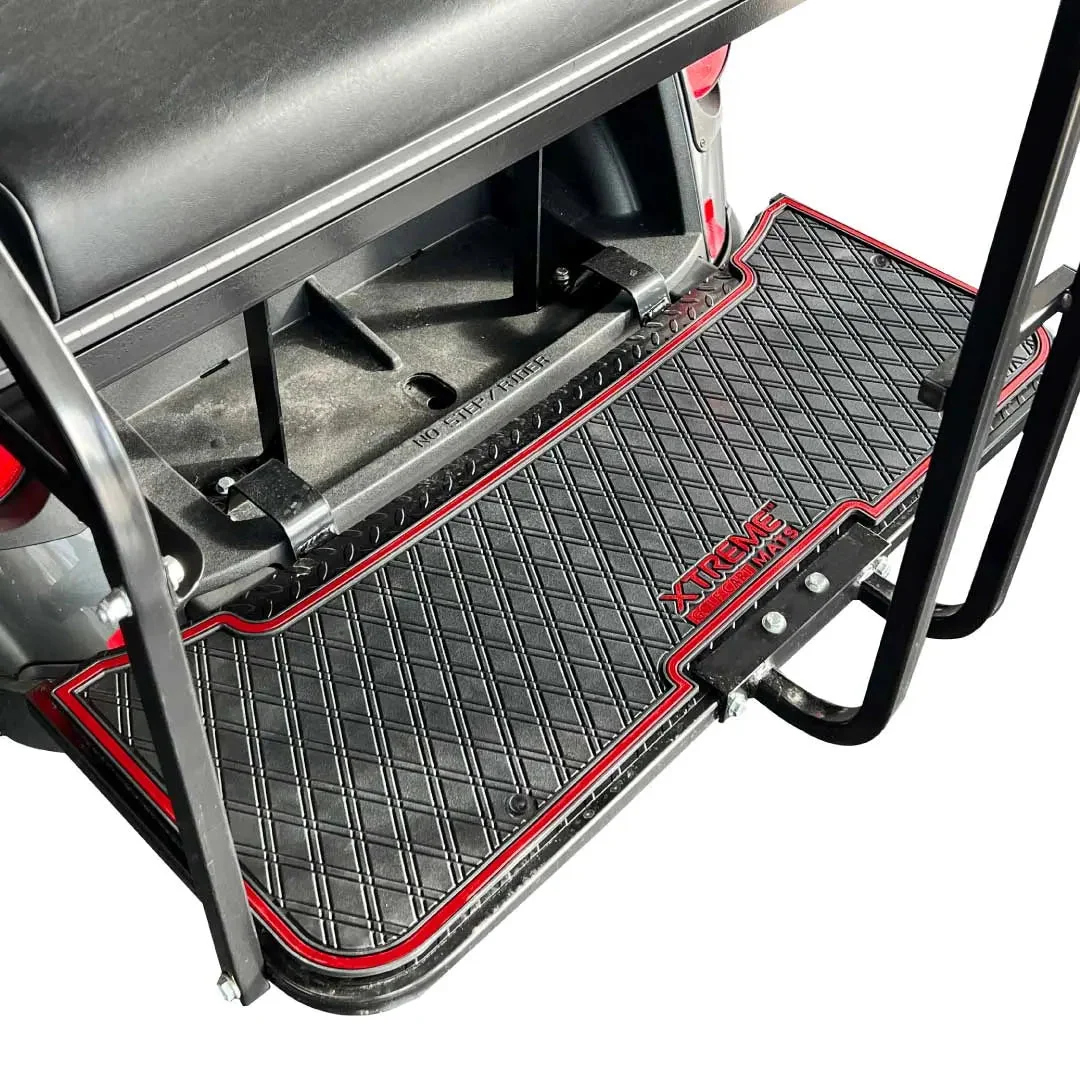 E-Z-GO RXV & TXT - Rear Facing Foot Rest Mat - Fits Select E-Z-GO RXV and TXT Rear Seat Kits - PRO Series
