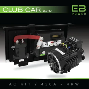 EB Power AC Kit / 450A + 4kW (BETTER TORQUE) / Club Car DS