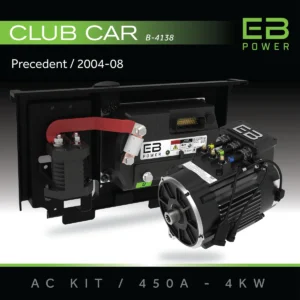 EB Power AC Kit / 450A + 4kW (BETTER TORQUE) / Club Car Precedent / 2004-08