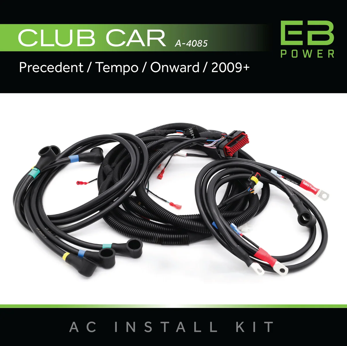 EB Power AC Kit / 450A + 4kW (BETTER TORQUE) / Club Car Precedent/Tempo/Onward / 2009+