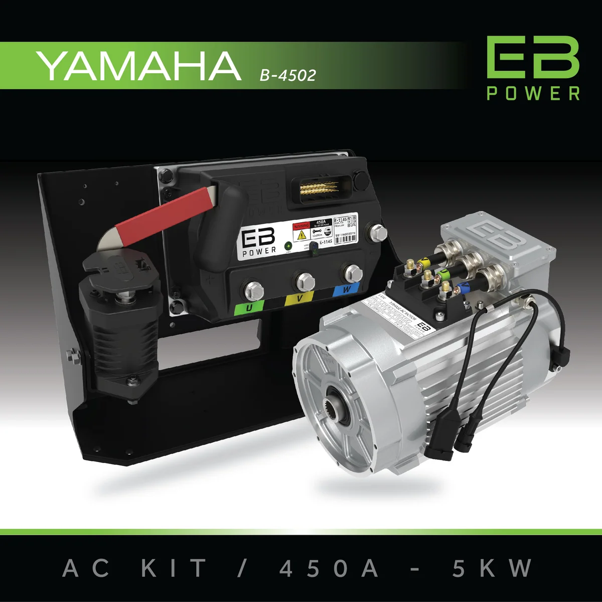 eb power ac kit / 450a + 5kw (better torque) / yamaha EB Power AC Kit / 450A + 5kW (BETTER TORQUE) / Yamaha