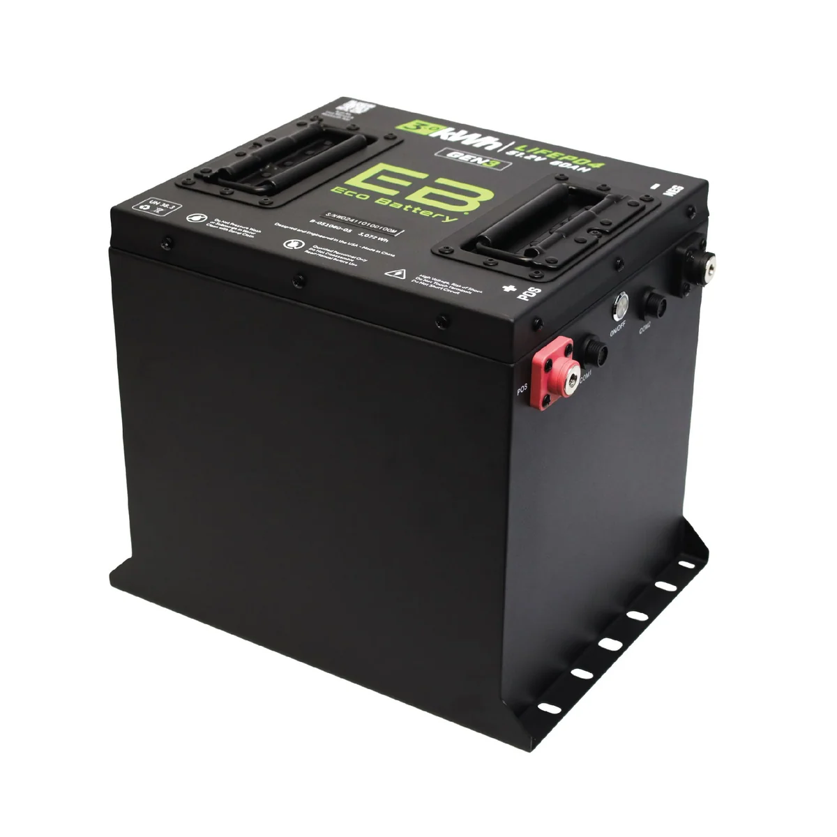 Eco Battery (48V) 51V 60Ah Cube LiFePO4 Gen3 Battery