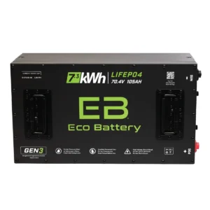 Eco Battery (72V) 70V 105Ah LiFePO4 Gen3 Battery