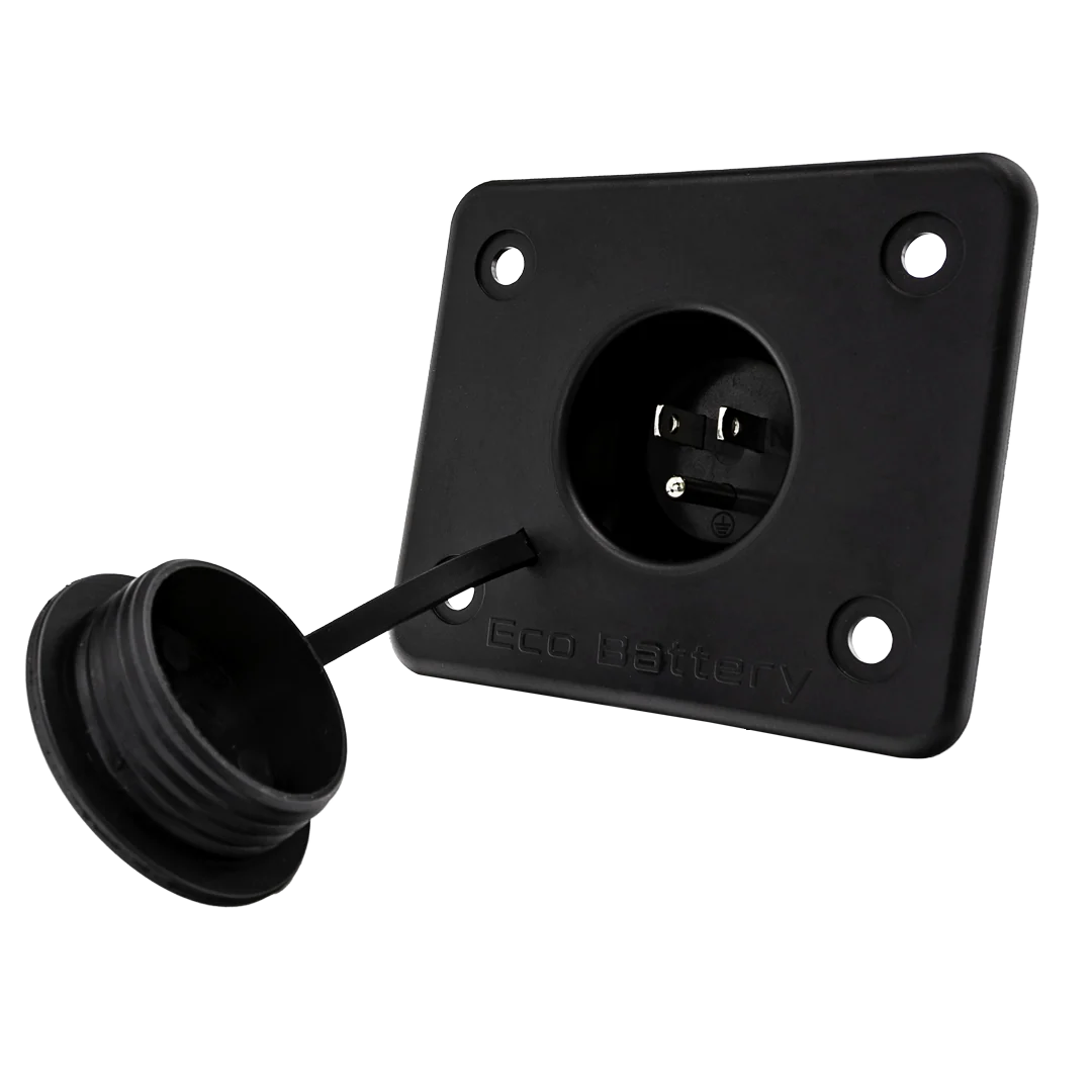 Eco Battery EZGO TXT Charge Port (110V Plug / 110V Receptacle)