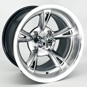 Empire Rodder 12x7 Hyper Black w/ Machined Face & Accents