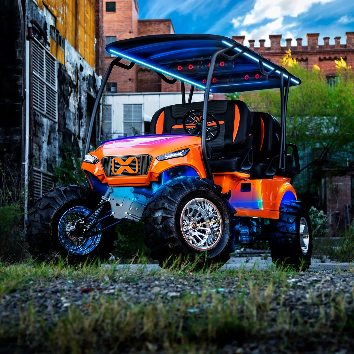extreme strips 6 seat cart (no led controller) Extreme Strips - 6 Seat Cart (No LED Controller)
