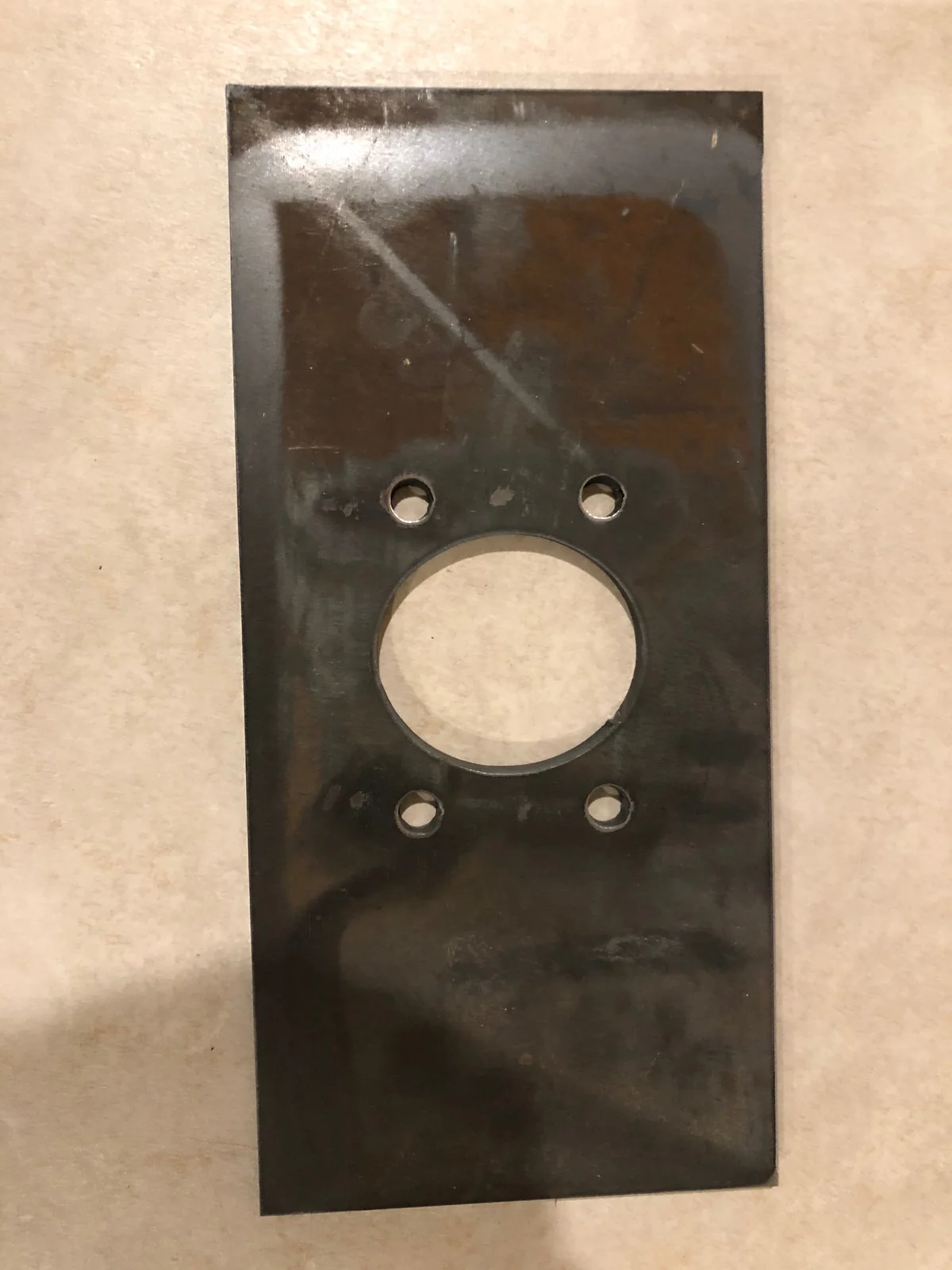 ezgo 4 bolt steering conversion plate EZGO 4 bolt steering conversion plate
