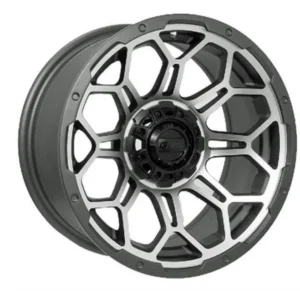 GTW Bravo 14X7 Matte Gray/Machined