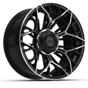 GTW Stellar 15x7 Black & Machined Wheel