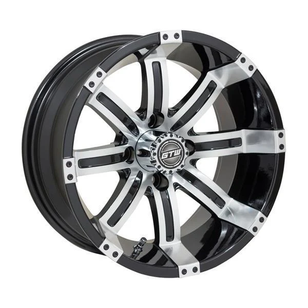 gtw tempest 14x7 machined black wheel GTW Tempest 14x7 Machined Black Wheel