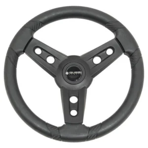 Gussi Lugana Rigid Molding Steering Wheel (Black)(EZ-GO HUB)