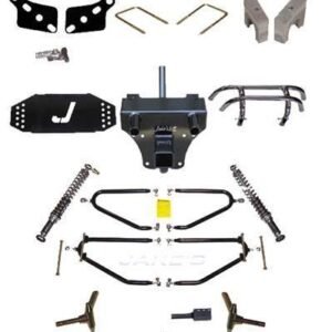 Jake's Long Travel Adjustable Height Lift Kit Club Car Precedent