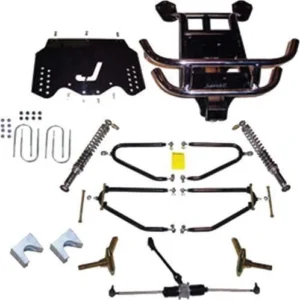 Jake's Long Travel Adjustable Height Lift Kit EZGO 2009-UP w/ Kawasaki Motor