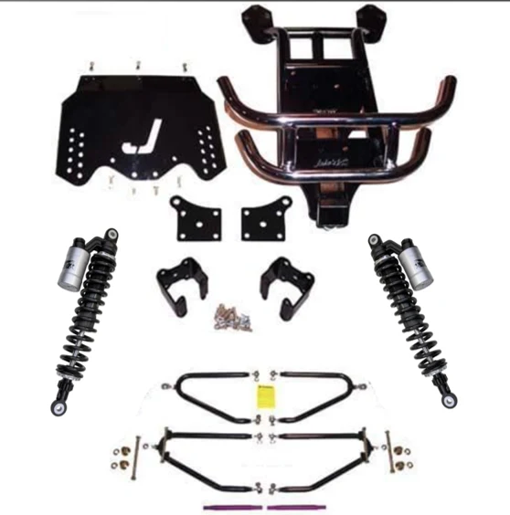 jake's long travel w/ updated external reservoir shocks 94 01.5 ezgo txt electric Jake's Long Travel w/ Updated External Reservoir Shocks 94-01.5 EZGO TXT Electric