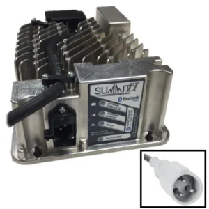 Lester Summit Series II Battery Charger 650W 36/48V Club Car 3 Pin plug, 8.5 ft DC cord