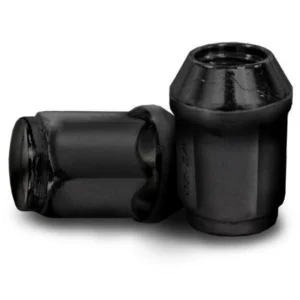 Madjax 16 Pack 12mm x 1.25 Metric Lug Nuts - Black