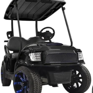 Madjax Black Alpha Body Kit w/Street Style Grill & Light Kit for Club Car Precedent
