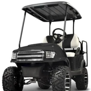 Madjax Black Alpha Front Cowl w/ Off-Road Grill & Headlights for Club Car Precedent