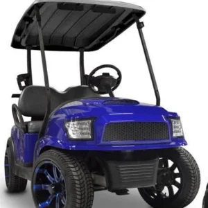 Madjax Blue Alpha Body Kit w/ Street Style Grill & Light Kit for Club Car Precedent