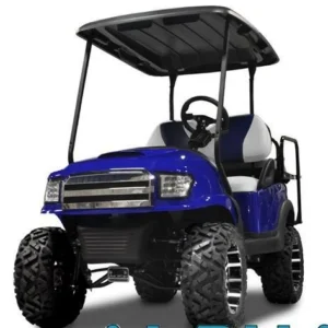 Madjax Blue Alpha Front Cowl w/ Off-Road Grill & Headlights for Club Car Precedent