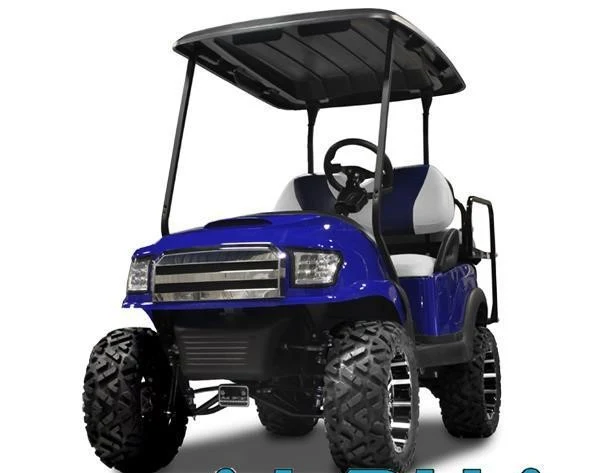madjax blue alpha front cowl w/ off road grill & headlights for club car precedent Madjax Blue Alpha Front Cowl w/ Off-Road Grill & Headlights for Club Car Precedent