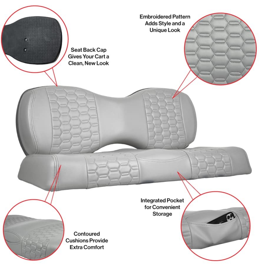 MadJax Colorado Seats for Genesis rear seat kits Light Beige