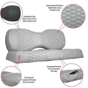 MadJax Colorado Seats for Genesis rear seat kits Light Graphite