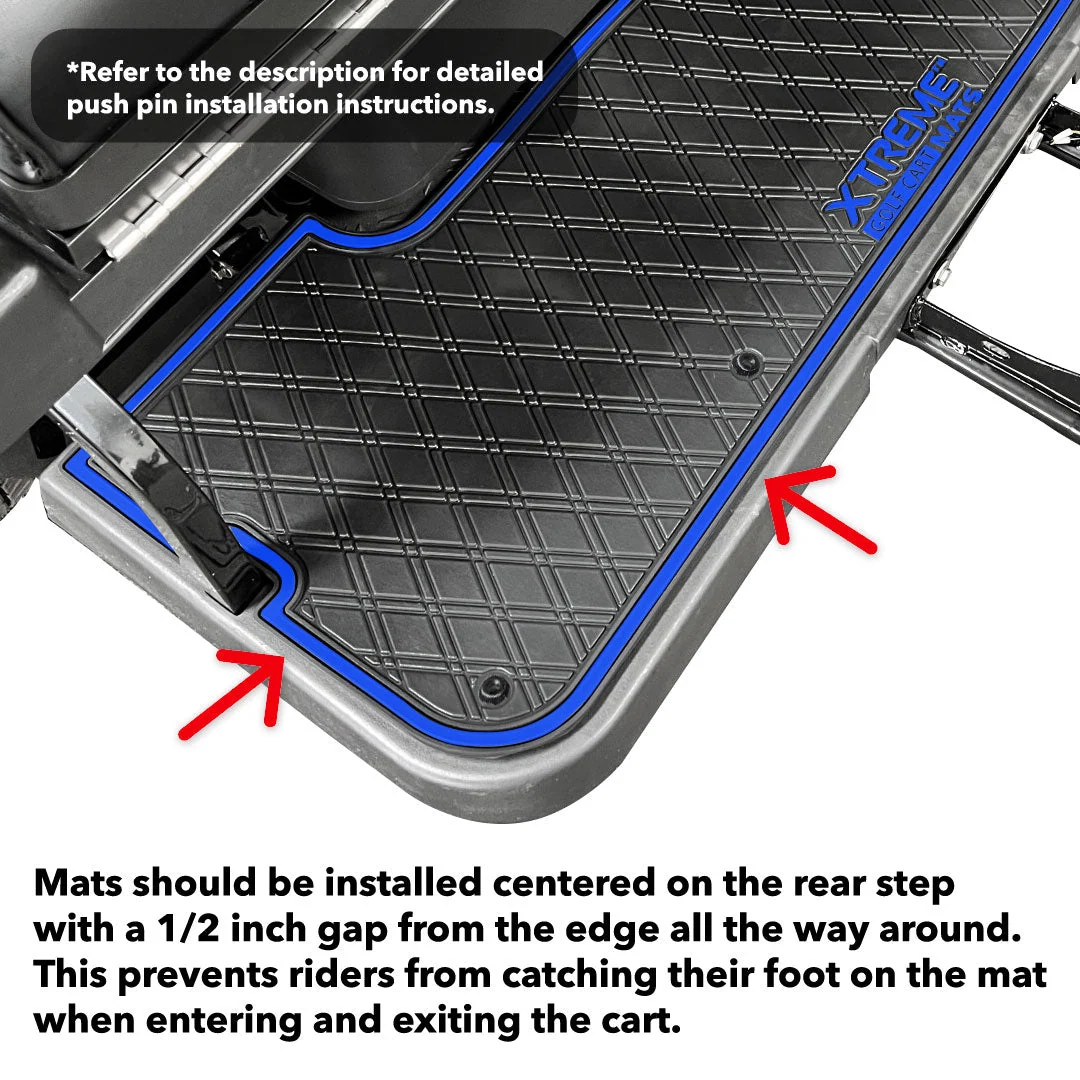 MadJax E Series Rear Facing Foot Rest Mat