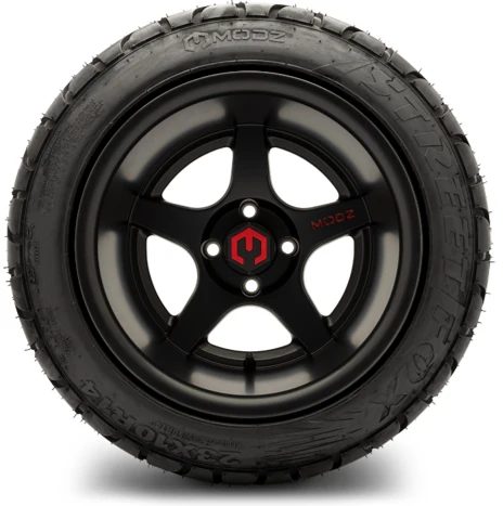 modz maverick 14x10 | 50 offset matte black with street fox 23x10 14 Modz Maverick 14X10 | -50 Offset Matte Black with Street Fox 23X10-14