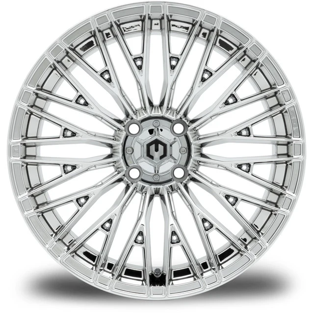 modz® reaper 16x7 chrome golf cart wheel MODZ® Reaper 16x7 Chrome Golf Cart Wheel