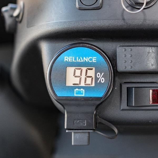 reliance curtis digital percentage discharge meter 48v Reliance Curtis Digital Percentage Discharge Meter 48V