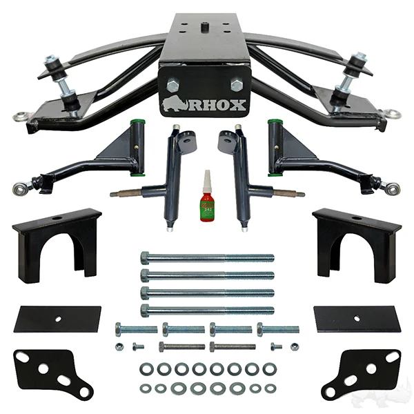 rhox 4" standard a arm lift kit, club car tempo, onward & precedent RHOX 4" Standard A-Arm Lift Kit, Club Car Tempo, Onward & Precedent