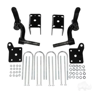 RHOX 5" Axle 3" & 6" Spindle Lift Kit EZGO TXT