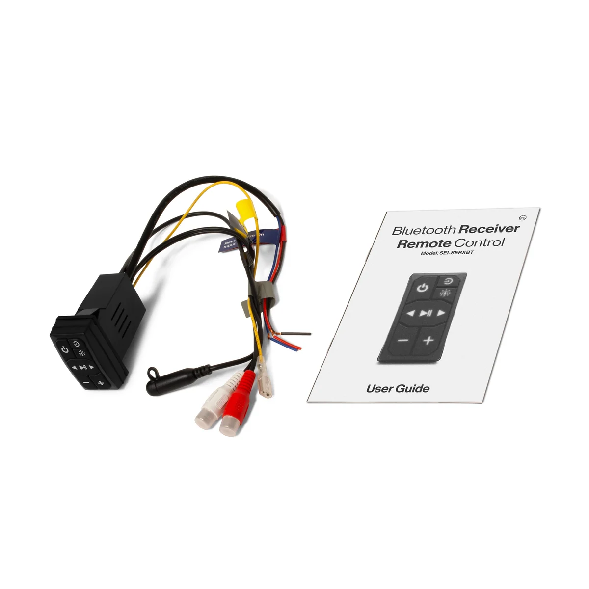 soundextreme bluetooth receiver rocker switch remote control SoundExtreme Bluetooth Receiver Rocker Switch Remote Control