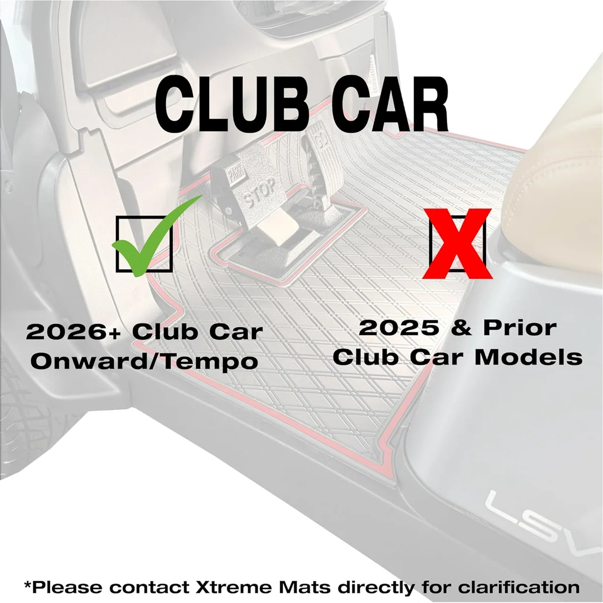 xtreme mats club car 2026 onward & tempo floor mat Xtreme Mats Club Car 2026 Onward & Tempo Floor Mat